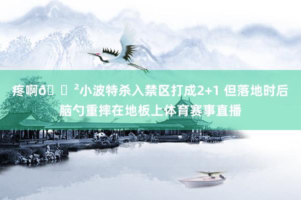 疼啊😲小波特杀入禁区打成2+1 但落地时后脑勺重摔在地板上体育赛事直播