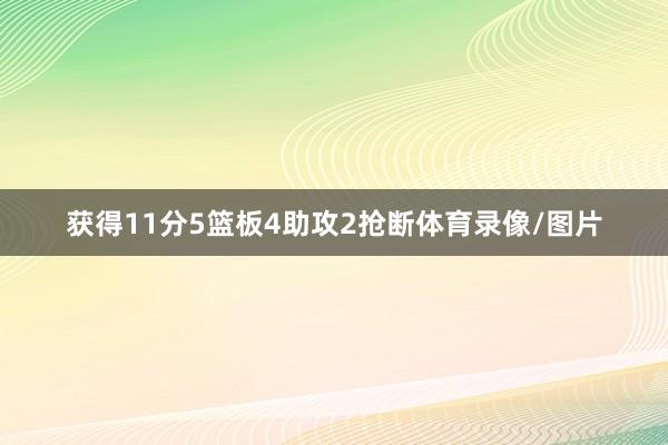 获得11分5篮板4助攻2抢断体育录像/图片