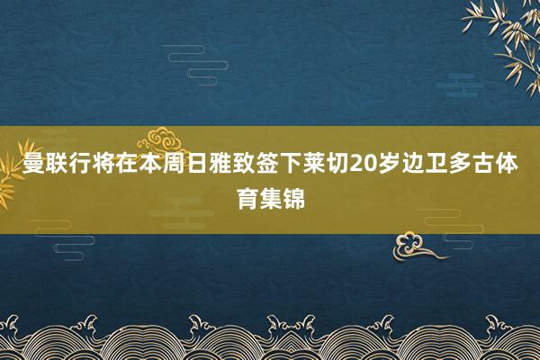 曼联行将在本周日雅致签下莱切20岁边卫多古体育集锦