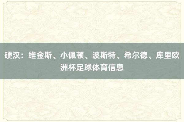 硬汉：维金斯、小佩顿、波斯特、希尔德、库里欧洲杯足球体育信息